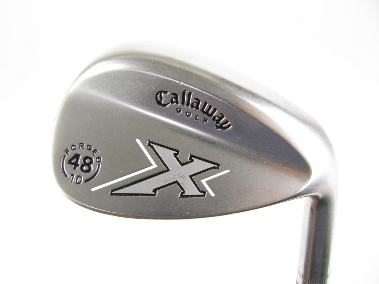 Callaway X-Forged White Chrome 48 degree 48-10 with Steel Wedge