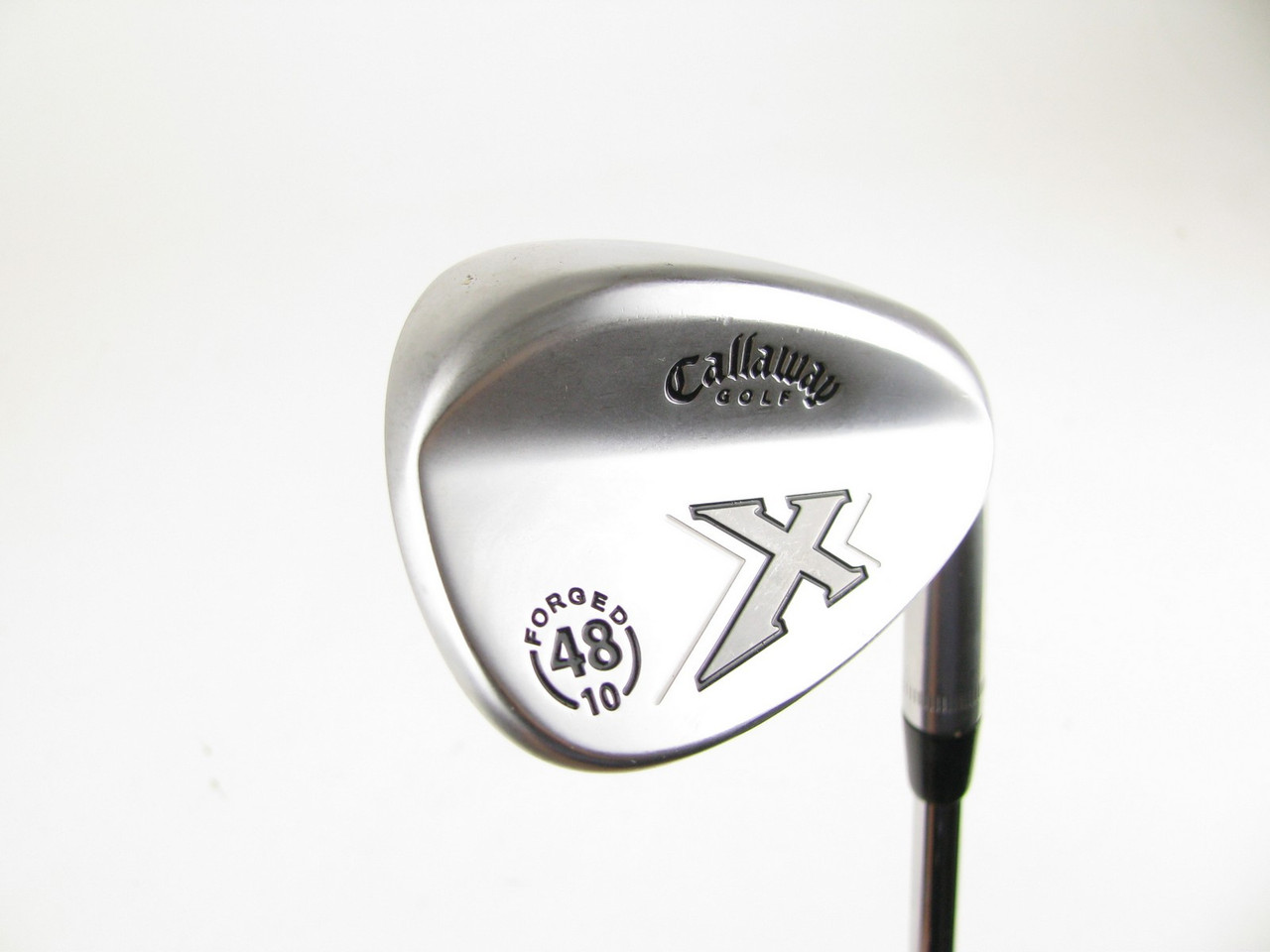 Callaway X-Forged White Chrome 48 degree 48-10 with Steel Wedge
