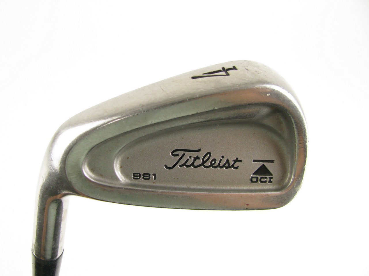 LEFT HAND Titleist DCI 981 Single 4 iron with Steel Tri Spec Stiff