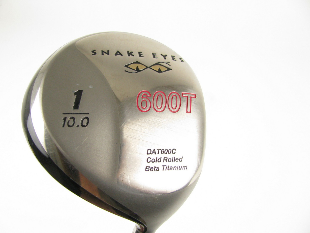 Snake Eyes 600T Driver 10 degree with Graphite Harrison Striper