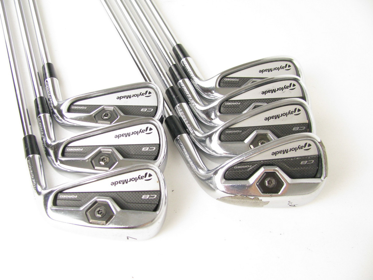 TaylorMade Tour Preferred CB 2012 iron set 5-PW+AW w/ Steel