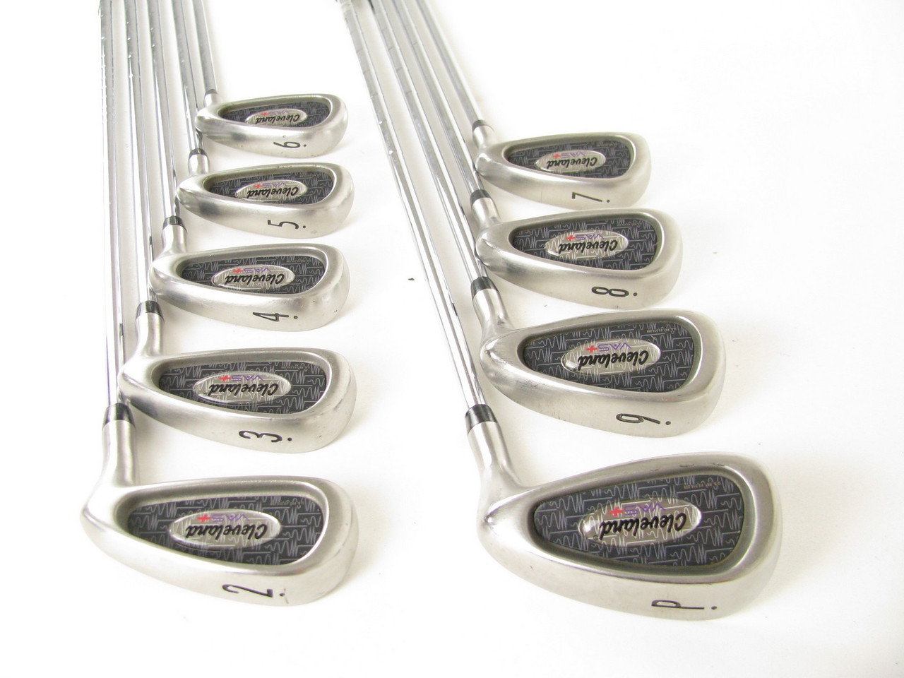Cleveland VAS+ iron set 2-PW with Steel Medium 75 to 90 mph  display picture 1