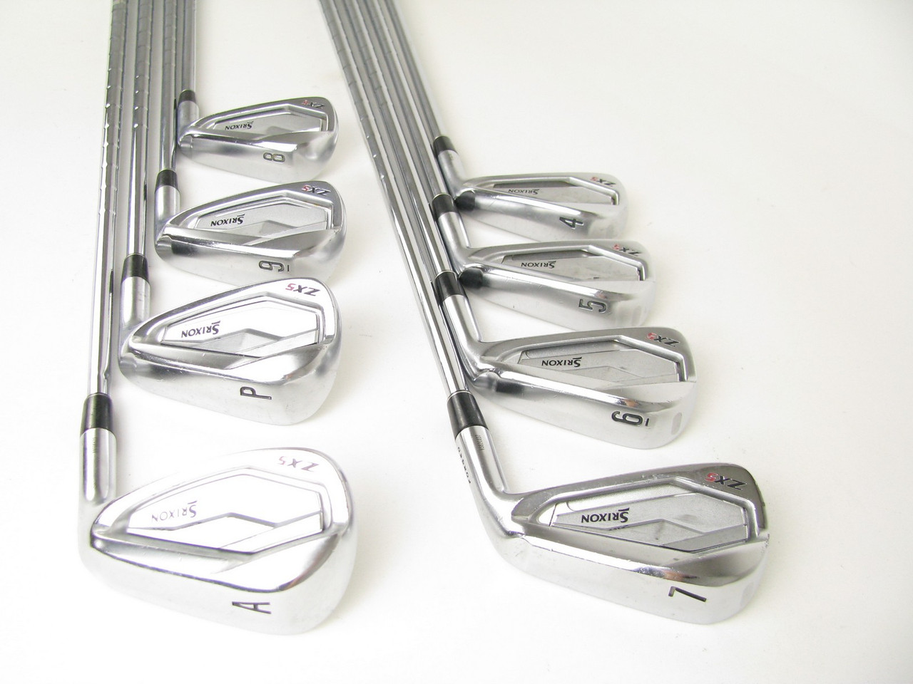 Srixon ZX5 Forged iron set 4-PW+AW with Steel NS Pro 950GH Stiff +3/4