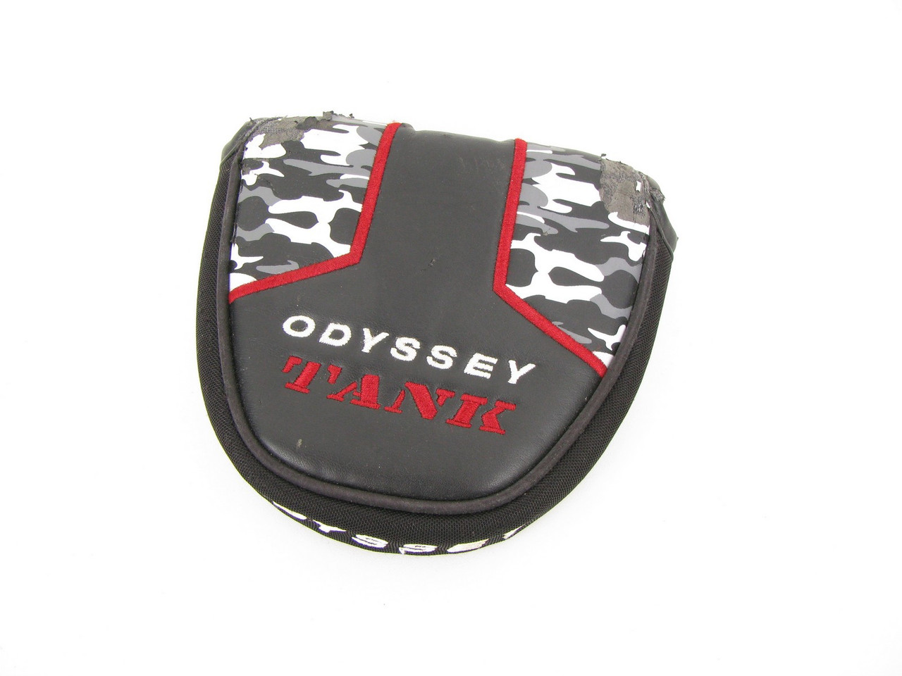 Odyssey Tank ( 2-Ball, #7 ) MALLET Putter Headcover MAGNETIC (USED