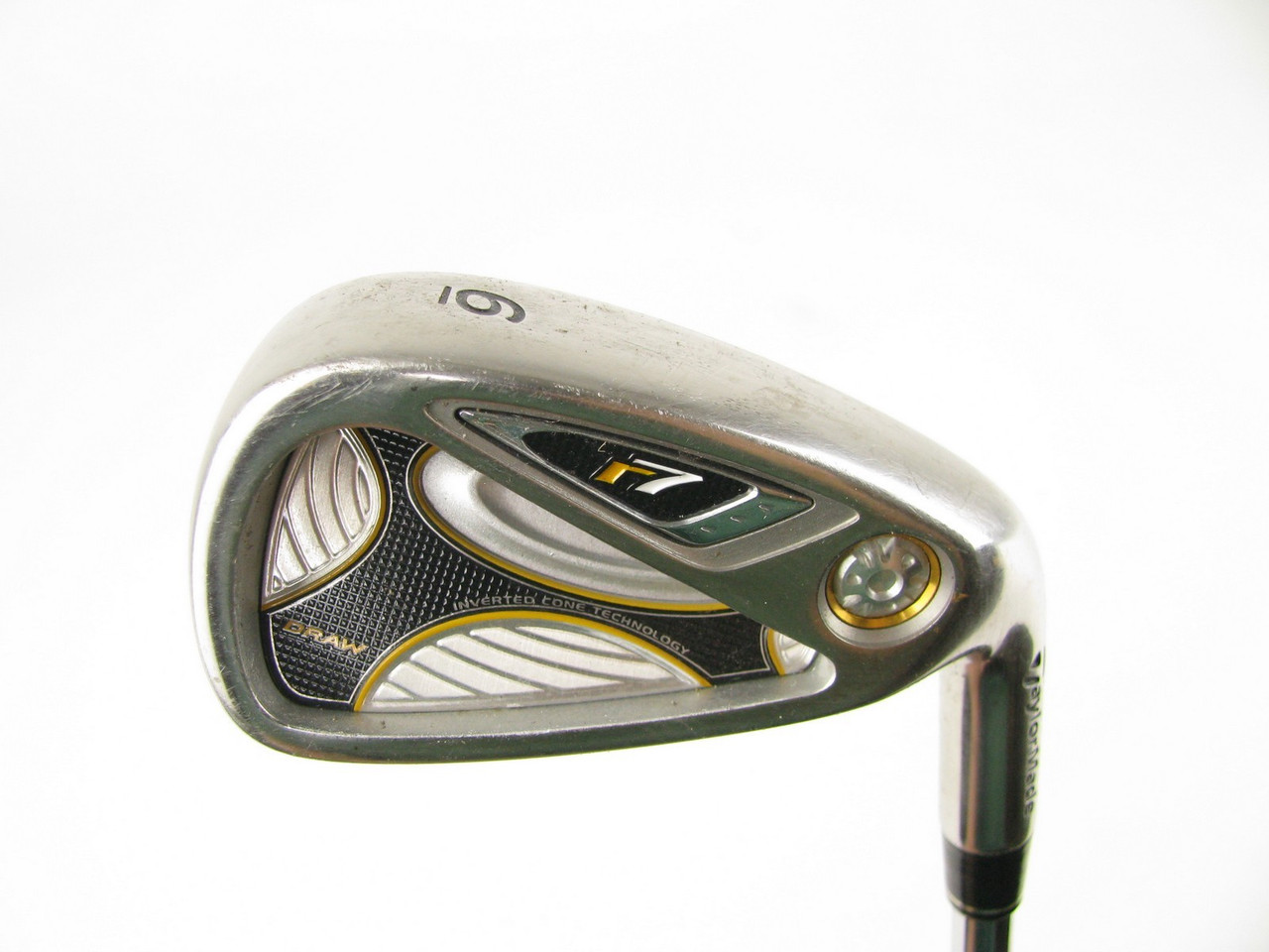 TaylorMade r7 6 iron with Steel Stiff - Clubs n Covers Golf display picture 1