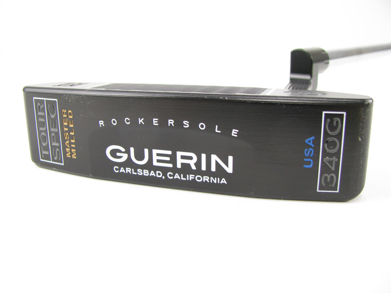 Guerin Rockersole Tour Spec Master Milled Putter 36" +Headcover Clubs