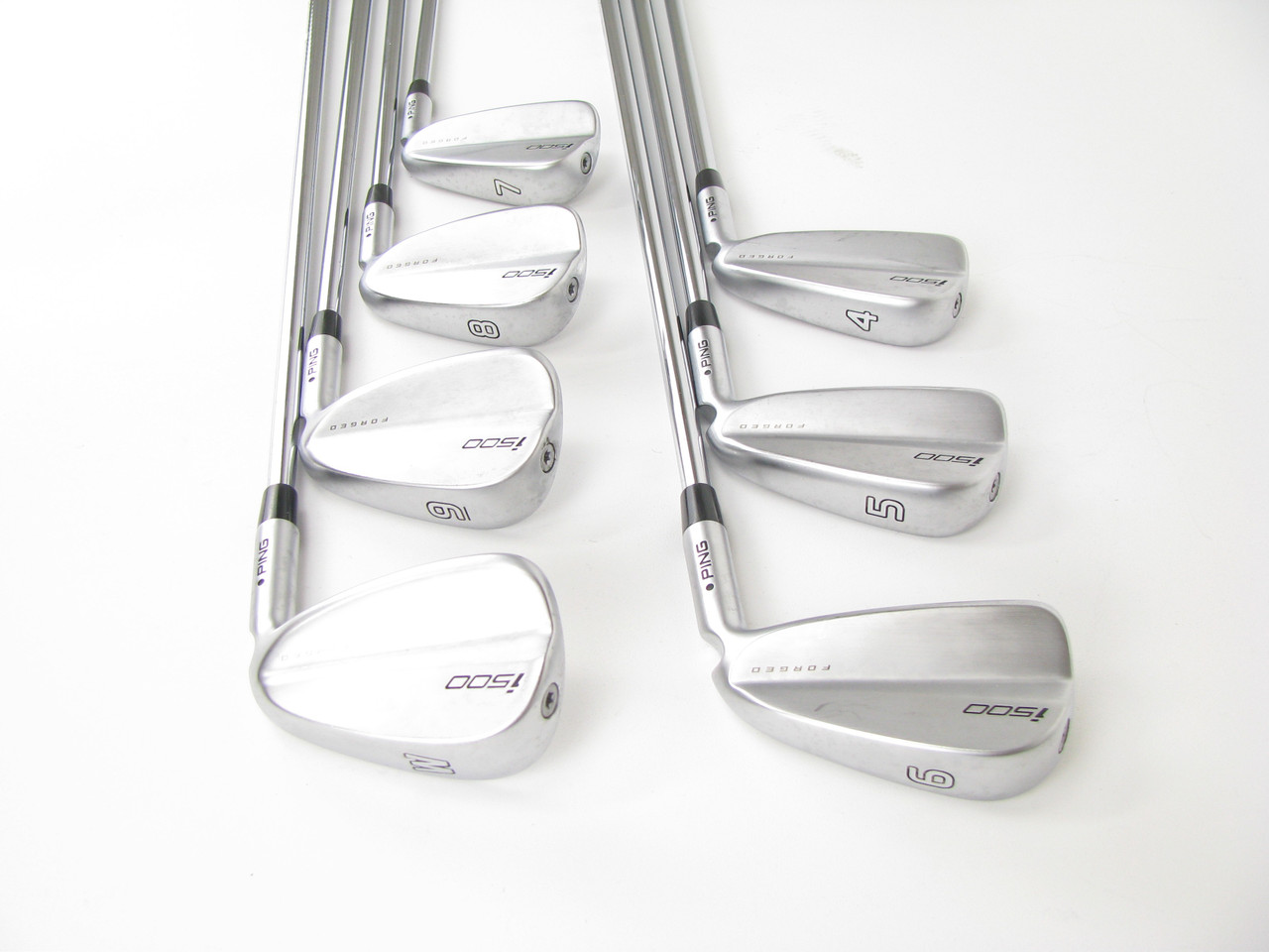 Ping i500 Forged BLACK DOT Iron set 4-PW with Steel Project X LZ