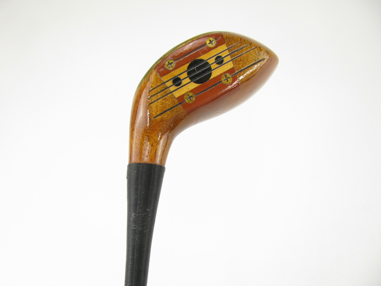 Ancien putter de golf vintage années 1920 Macgregor pilote tige en bois