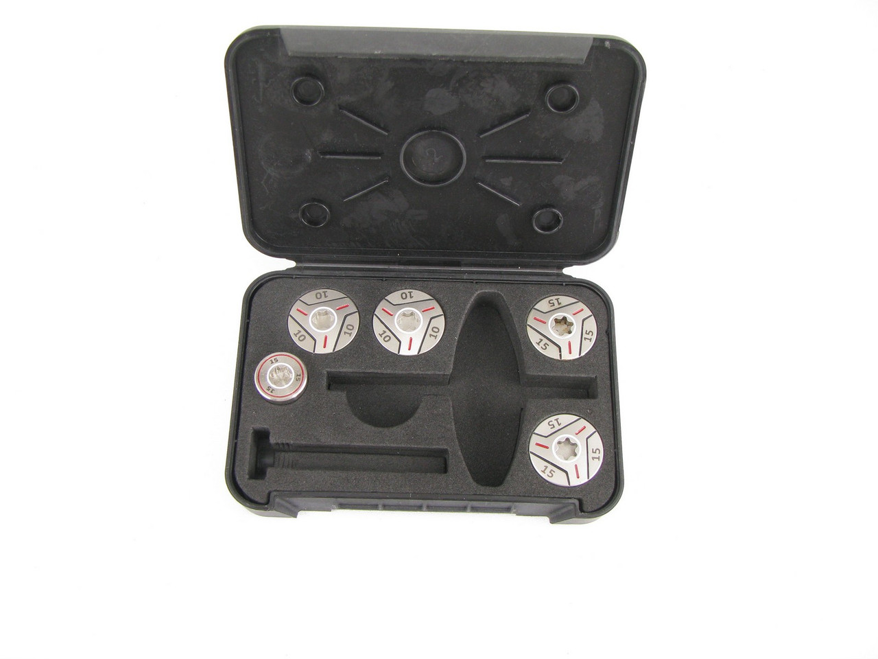 Odyssey Tank Cruiser Putter Weight Kit ( x2 10g, x2 15g