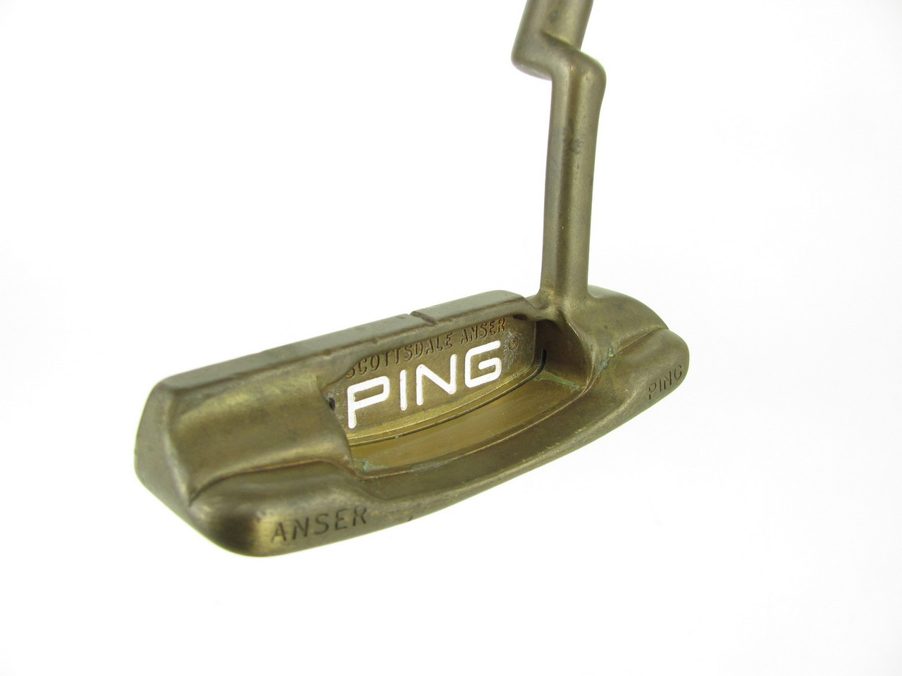 LEFT HAND Ping Scottsdale Anser Bronze Putter 34 inches - Clubs n