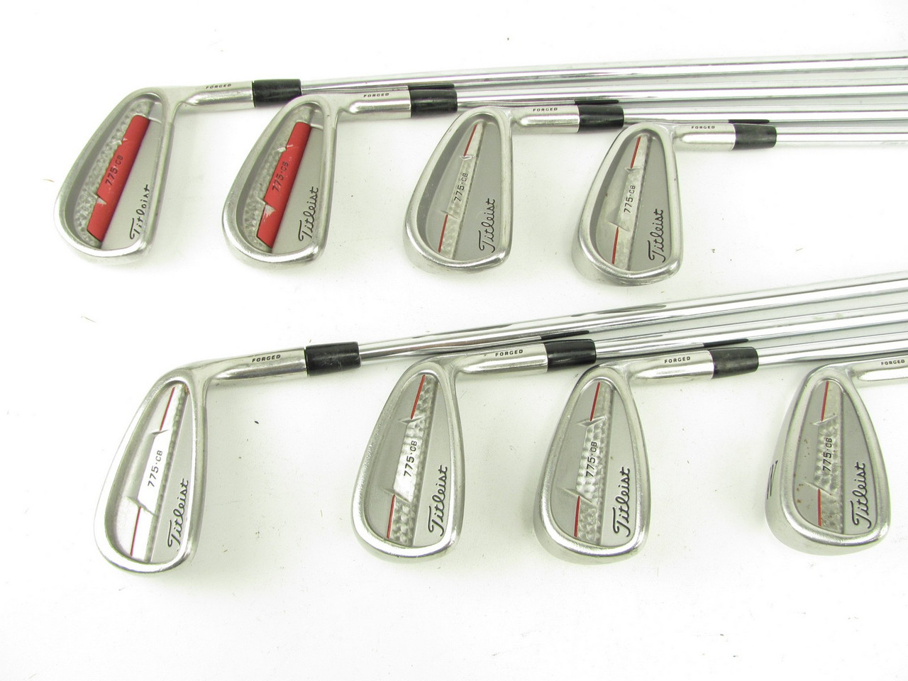 Titleist 775.CB Forged iron set 4-PW+GW with Steel NS Pro 100