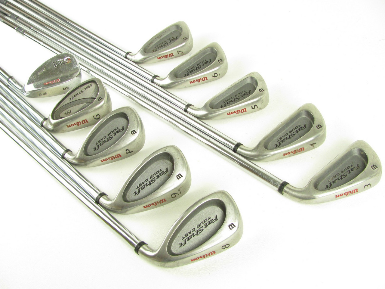 Wilson Fatshaft Tour Cast iron Set 3-PW+GW+SW w/ Steel Uniflex