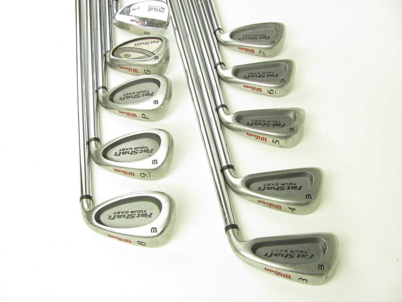 Wilson Fatshaft Tour Cast iron Set 3-PW+GW+SW w/ Steel Uniflex