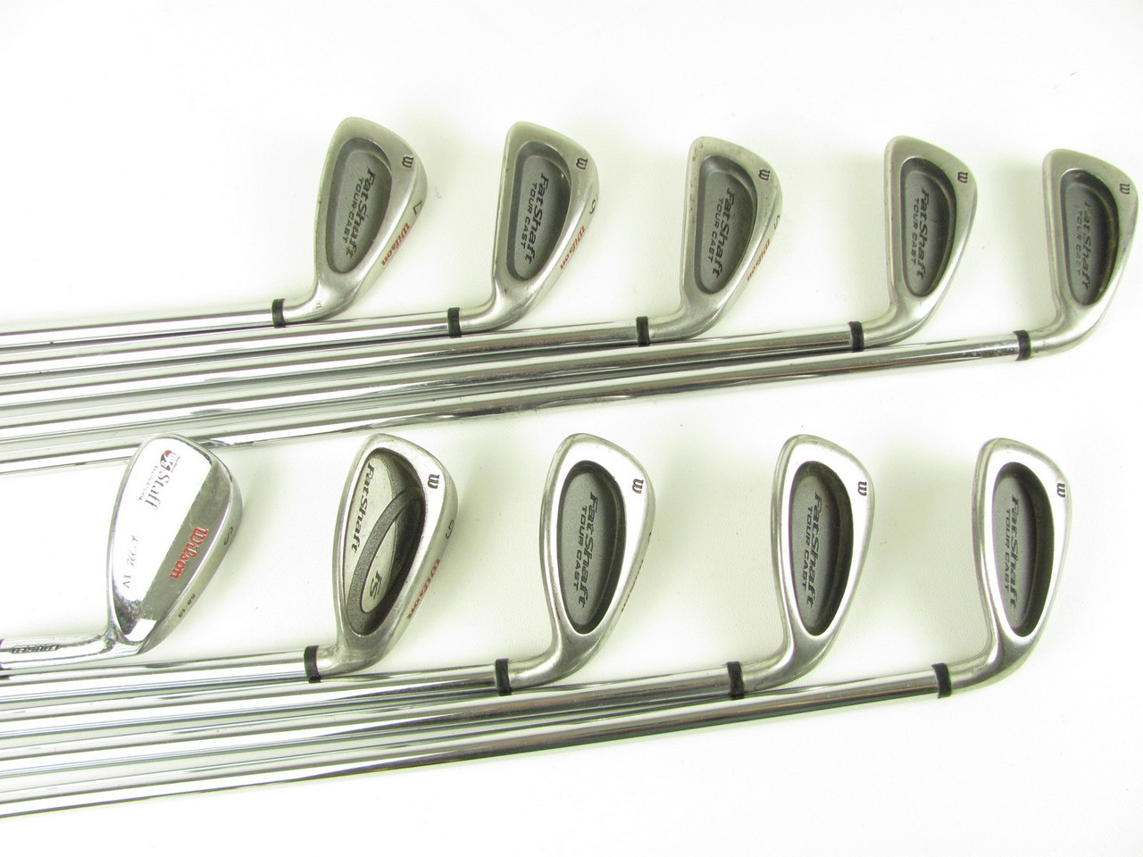 Wilson Fatshaft Tour Cast iron Set 3-PW+GW+SW w/ Steel Uniflex