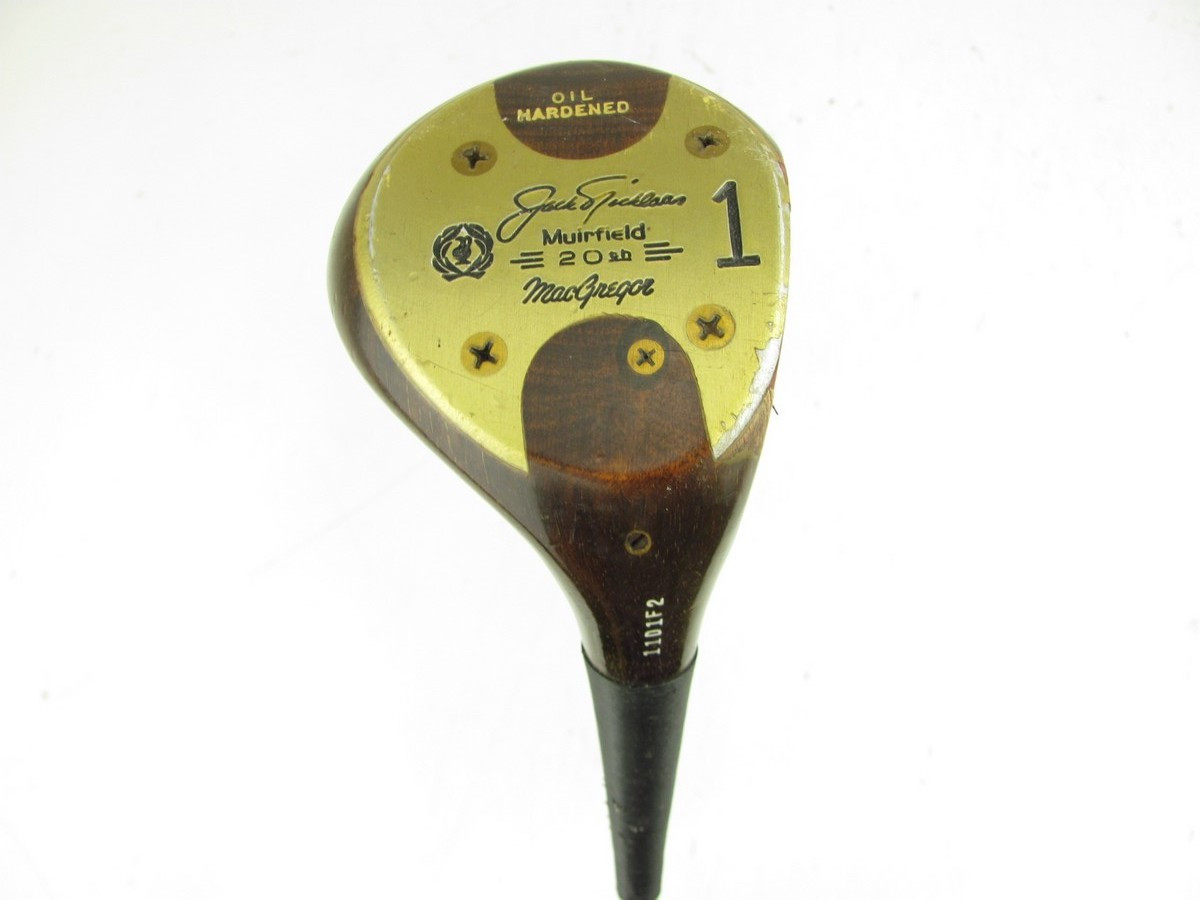 briefing golf 細美武士　the hiatus MONOEYES MacGregor Jack Nicklaus Muirfield 20th 1 Wood Driver w/ Steel