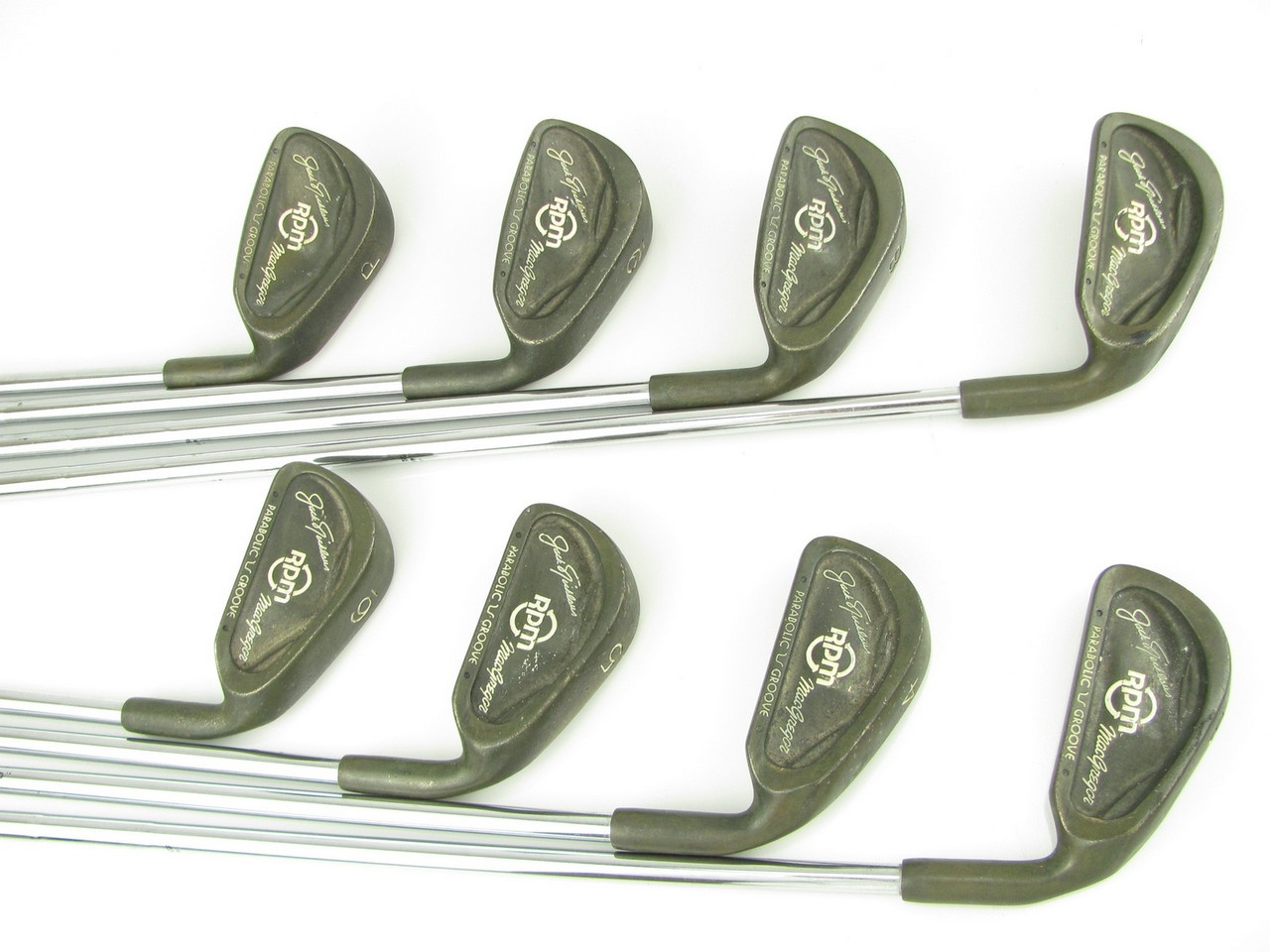 Macgregor RPM Jack Nicklaus iron set 3-PW with Steel Stiff - Clubs