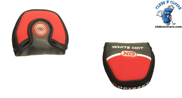 Odyssey White Hot XG #7, Marxman, 2-Ball Putter Headcover MALLET