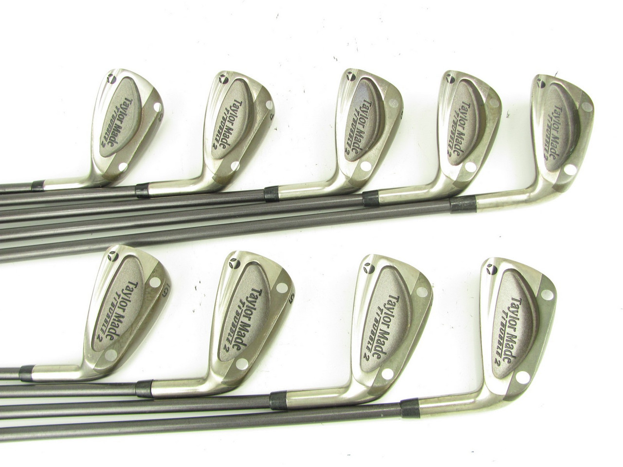 TaylorMade Ti Bubble 2 Iron Set 3-PW+SW w/ Graphite Bubble 2