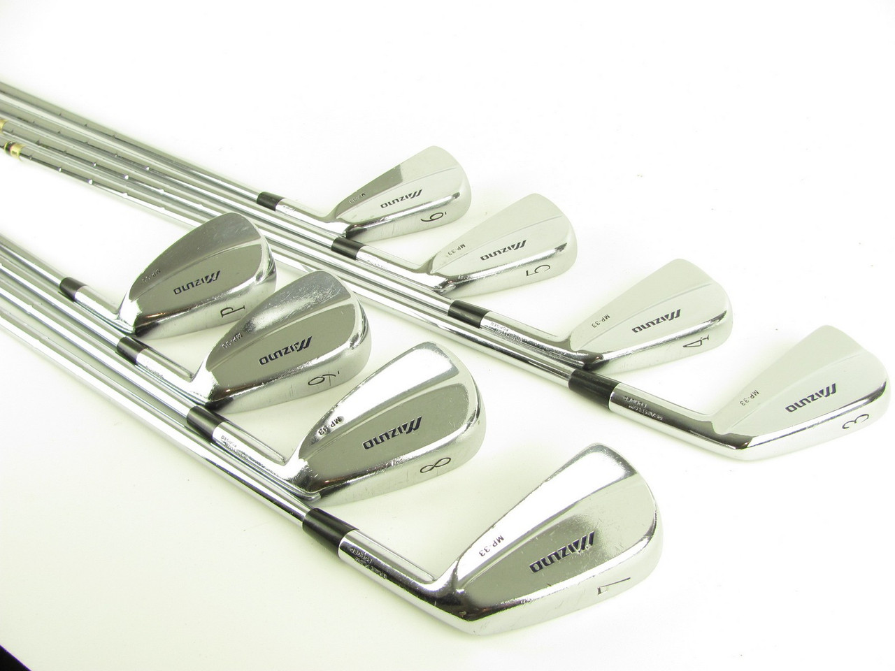 Mizuno MP-33 Iron Set 3-PW Steel Stiff S400 - Clubs n Covers Golf