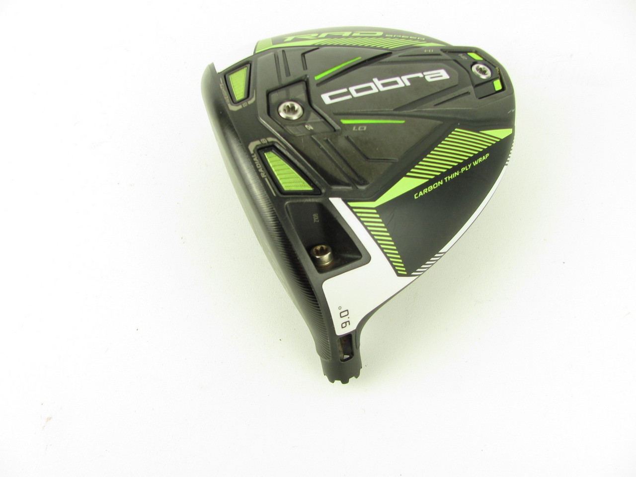 LEFT HAND Cobra Rad Speed Driver 9 degree HEAD ONLY - Clubs n