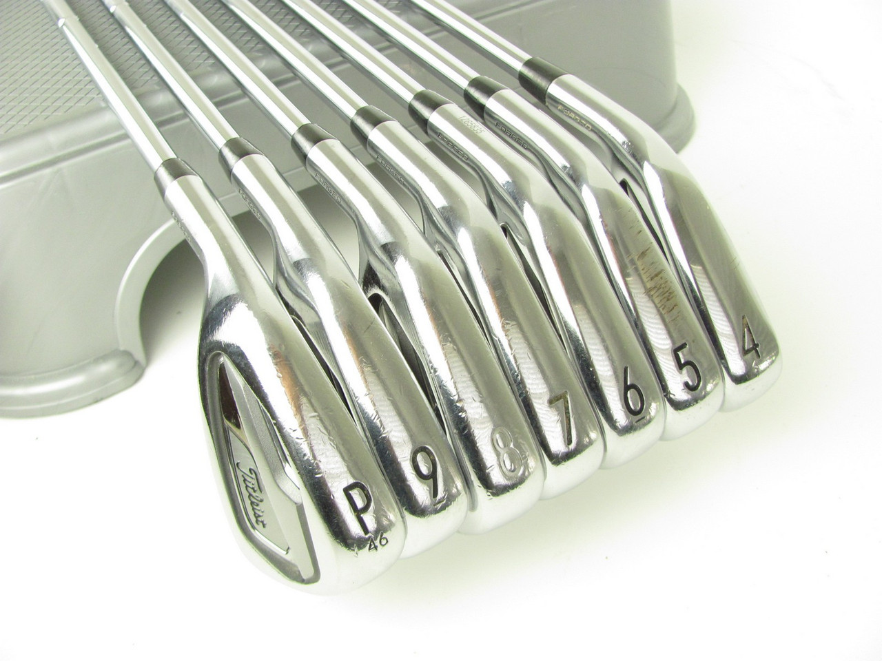 LEFT HAND Titleist T100 2019 Iron Set 4-PW Steel AMT Tour Issue