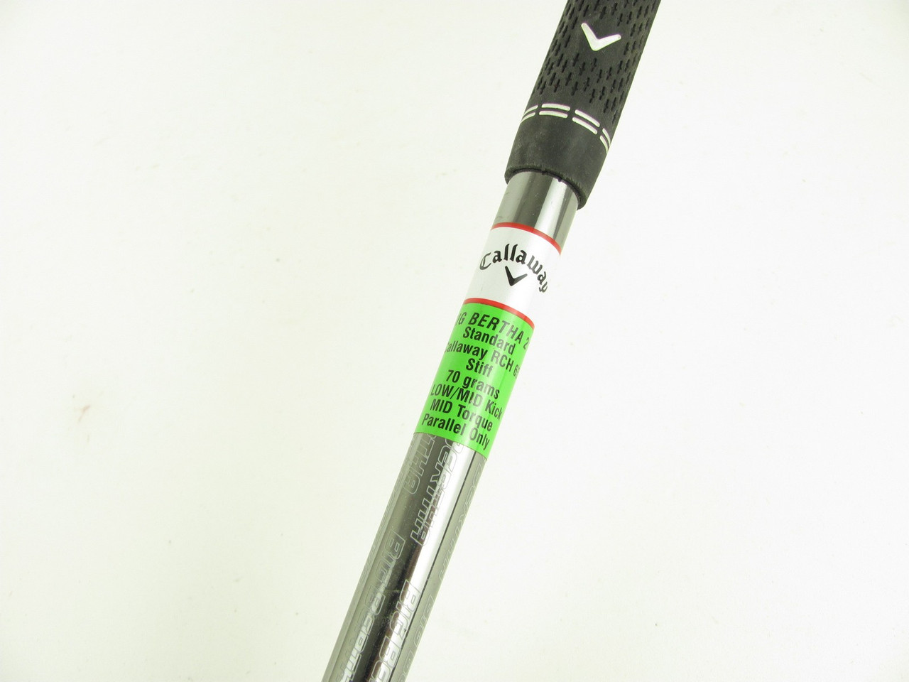 Callaway RCH 65 Graphite Iron Shaft Stiff Flex .370 Parallel 35