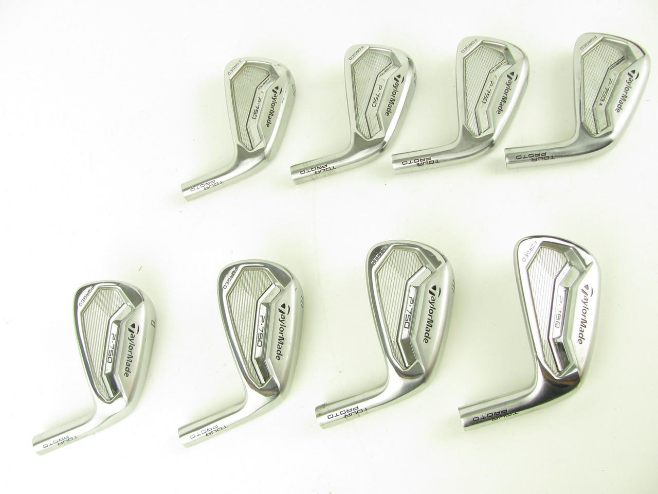 TaylorMade P-750 Forged Tour Proto Iron Set 3-PW HEAD ONLY - Clubs