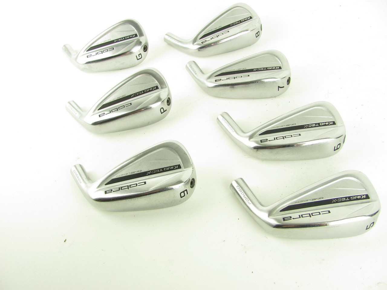 Cobra 2025 King Tec-X One Length Forged HEAD ONLY Iron Set 5-PW+GW