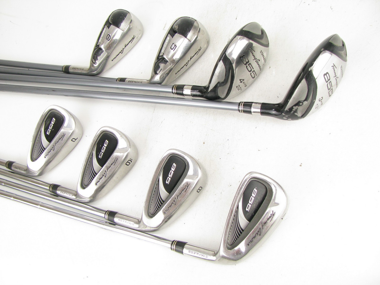 Tommy Armour 855 Iron Set 3H,4H, 5-PW Graphite/Steel Regular  display picture 1