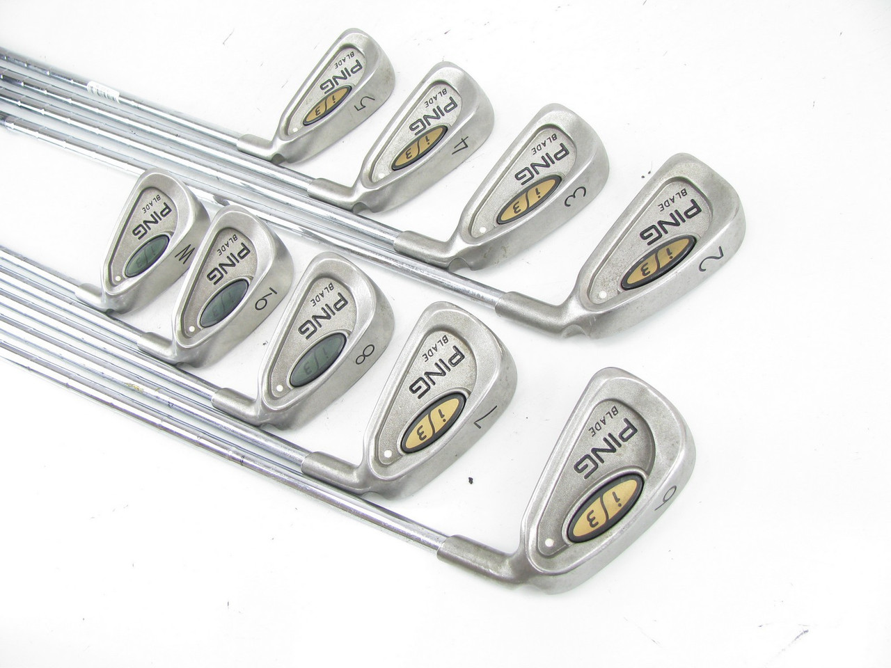 Ping i3 Blade WHITE DOT Iron Set 2-PW with Cushin Z-Z65 Steel