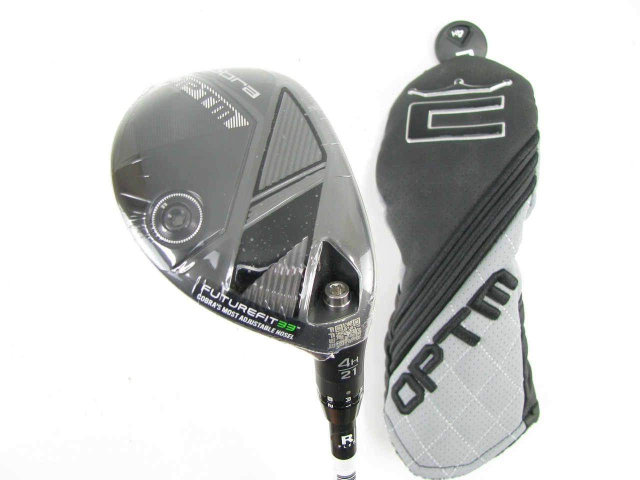 NEW Cobra OPTM #4 Hybrid 21 degree HEAD ONLY +HC - Clubs n Covers Golf