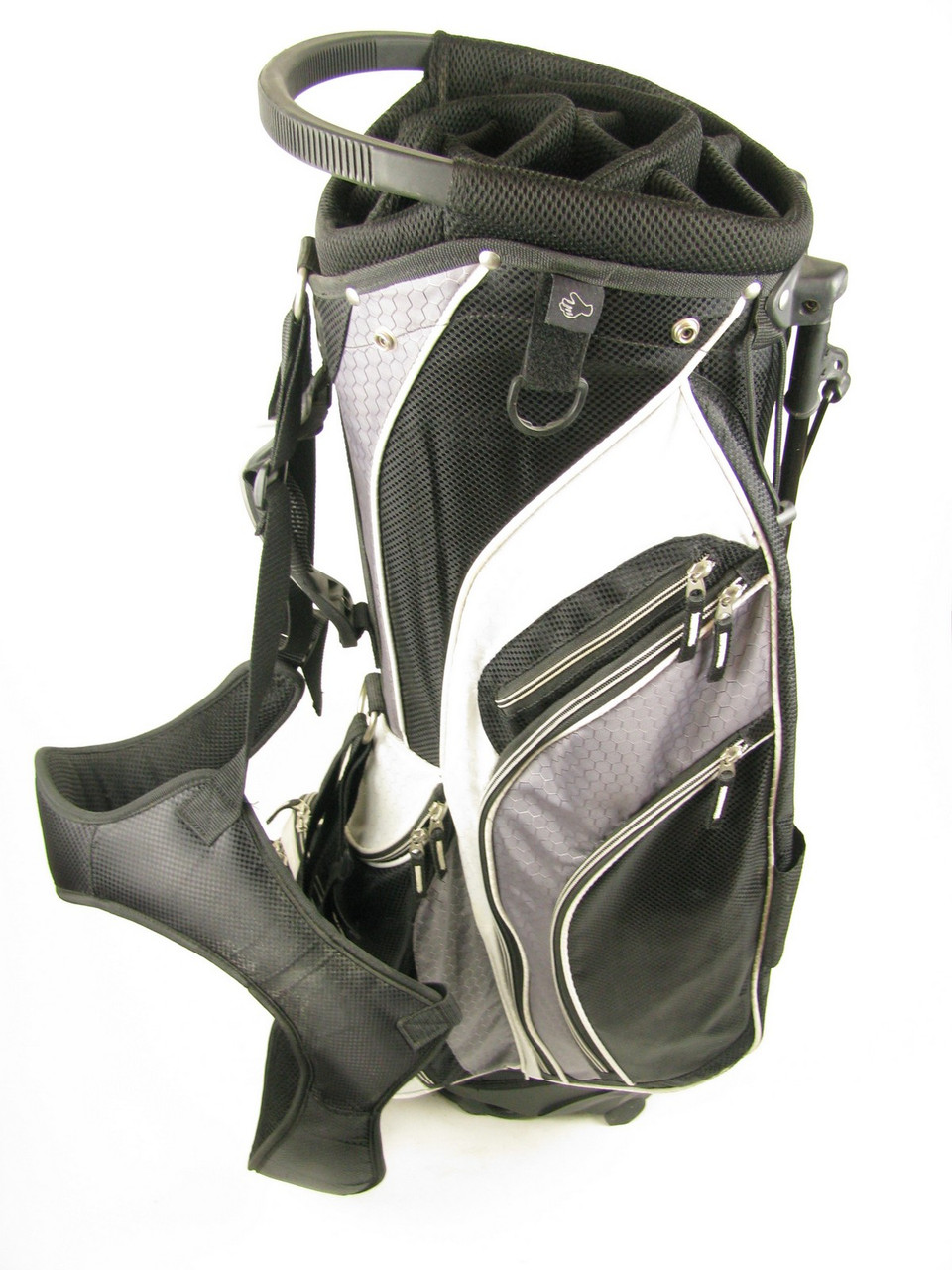Academy Sports Stand Golf Bag BLACK 14 Dividers Academy Sports Stand Golf Bag BLACK 14 Dividers
