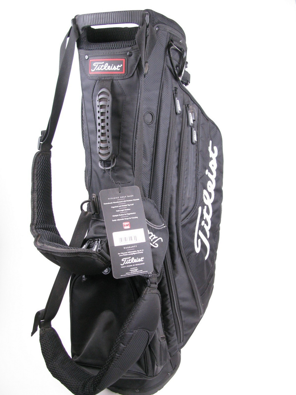 Titleist TB5SX6-0 Stand Golf Bag BLACK 4 Dividers - Clubs n Covers