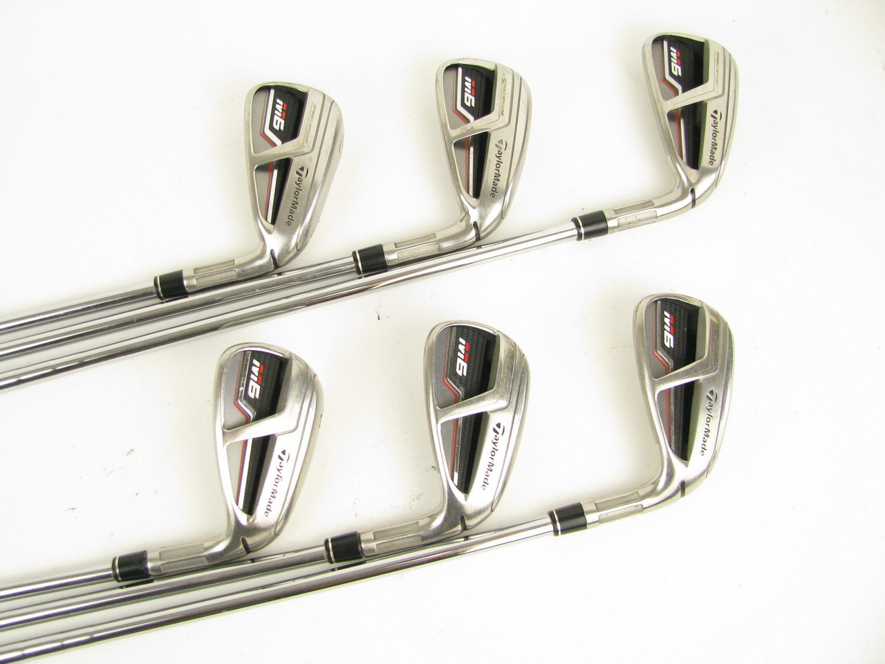 TaylorMade M6 Iron Set 5-PW Steel KBS Max 85 Regular +1/2