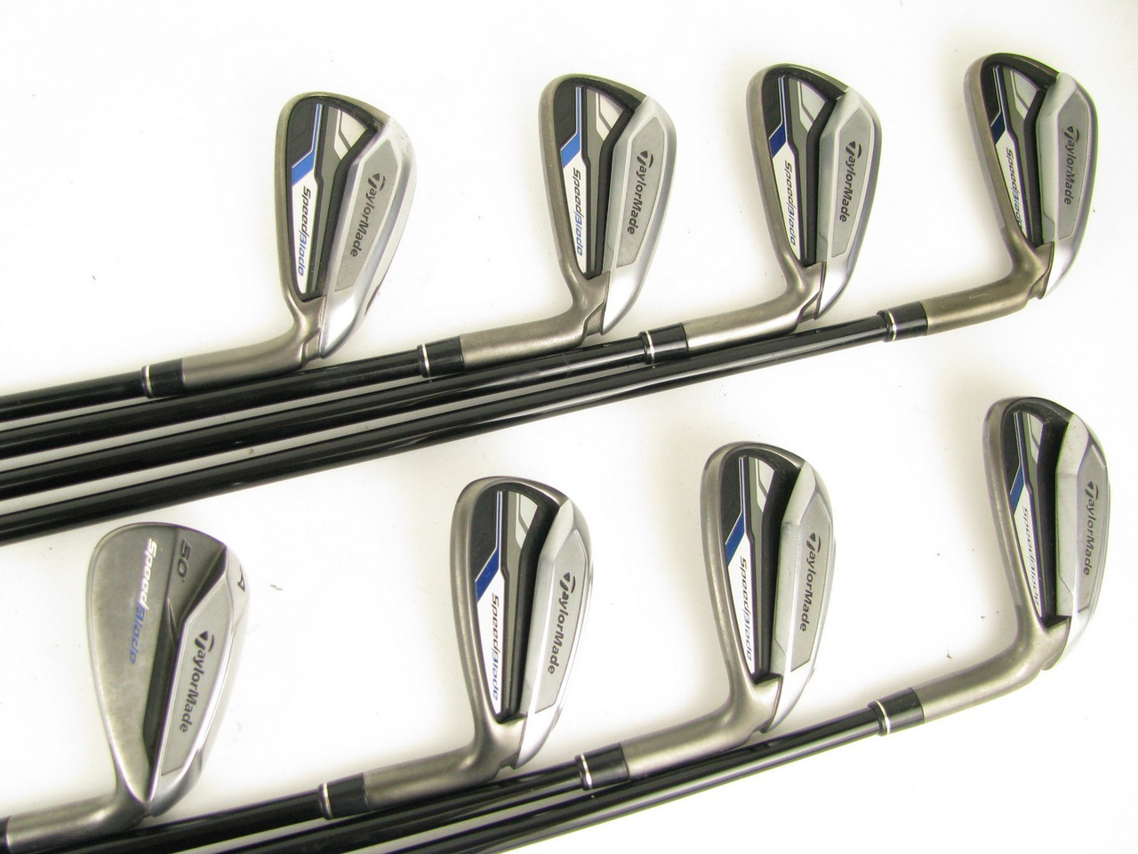 TaylorMade Speedblade Iron Set 4-PW+GW Matrix 55g Graphite Senior