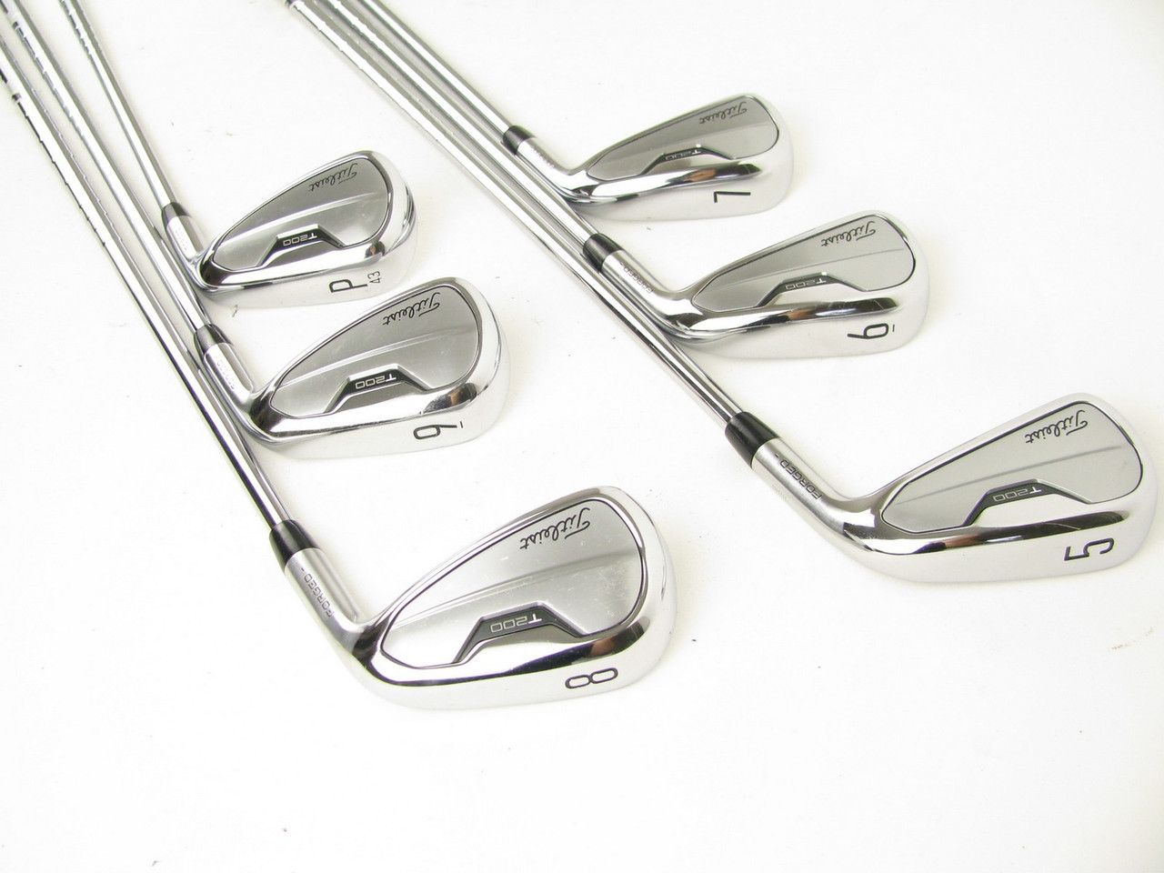 Titleist 2021 T200 Forged Iron Set 5-PW Steel AMT Black Stiff