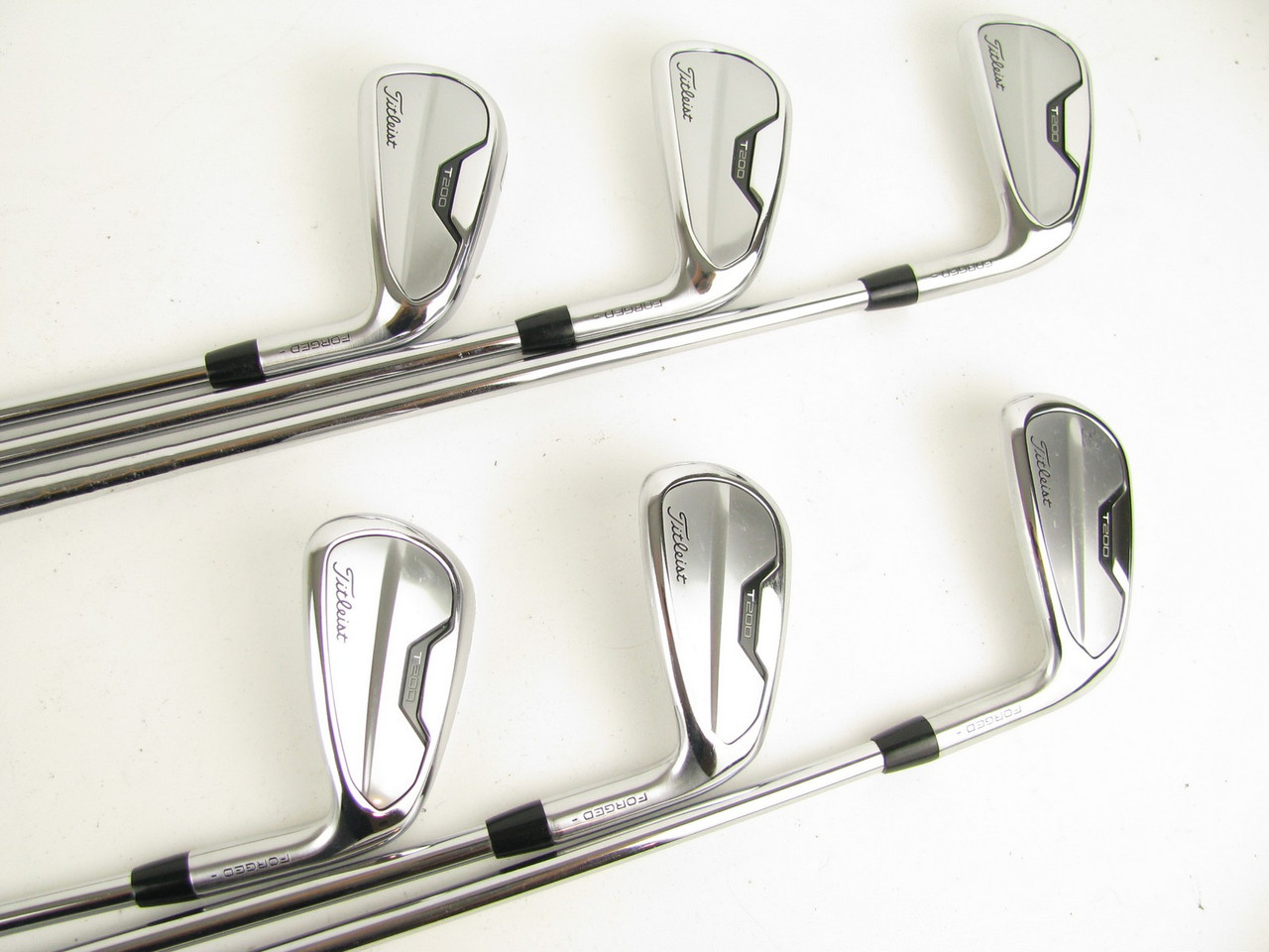 Titleist 2021 T200 Forged Iron Set 5-PW Steel AMT Black Stiff