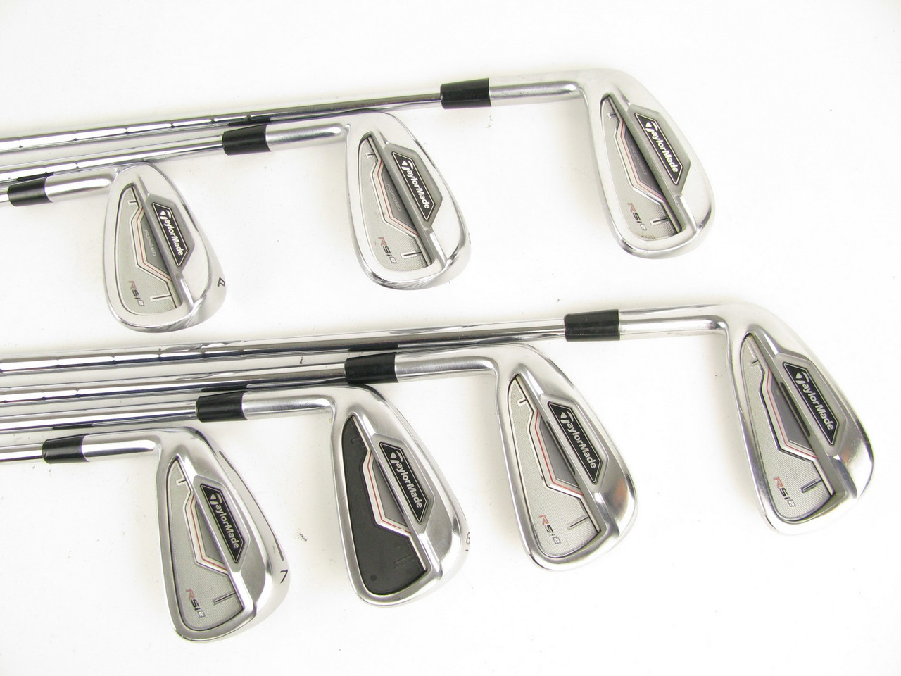 LEFT HAND TaylorMade RSi2 Iron Set 4-PW Steel KBS Tour 105 Stiff