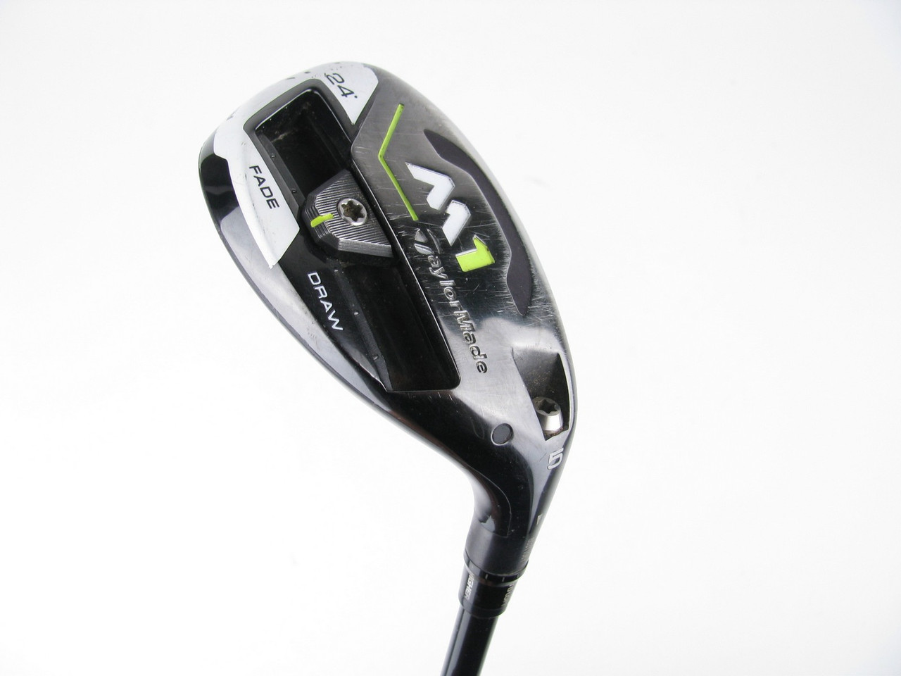 TaylorMade M1 #5 Hybrid 24 degree Kuro Kage Silver 70 Graphite