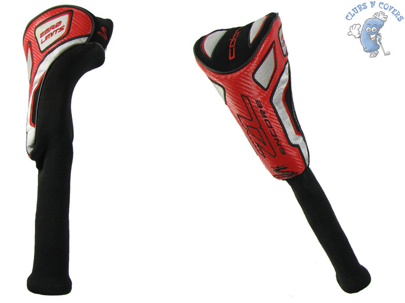 Cobra ZL ドライバー ヘッドカバー付き NEW Cobra ZL Encore Red Driver Headcover - Clubs n Covers Golf