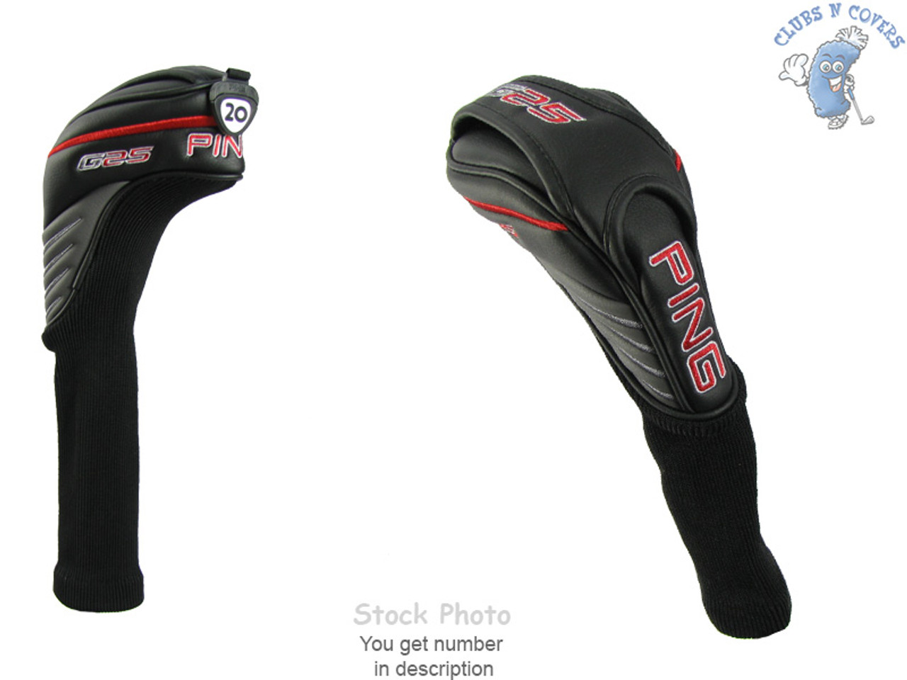 その他 ピン17 HEAD COVER HYBRID Black/White//0[5227] 日本仕様 PING ピン G425 ハイブリッド 2HB 17° ヘッドカバー付