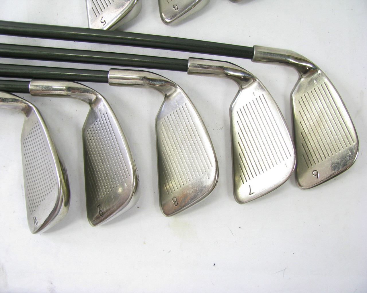 Ping ISI Nickel RED DOT Iron Set 3-PW w/ Graphite Soft Regular