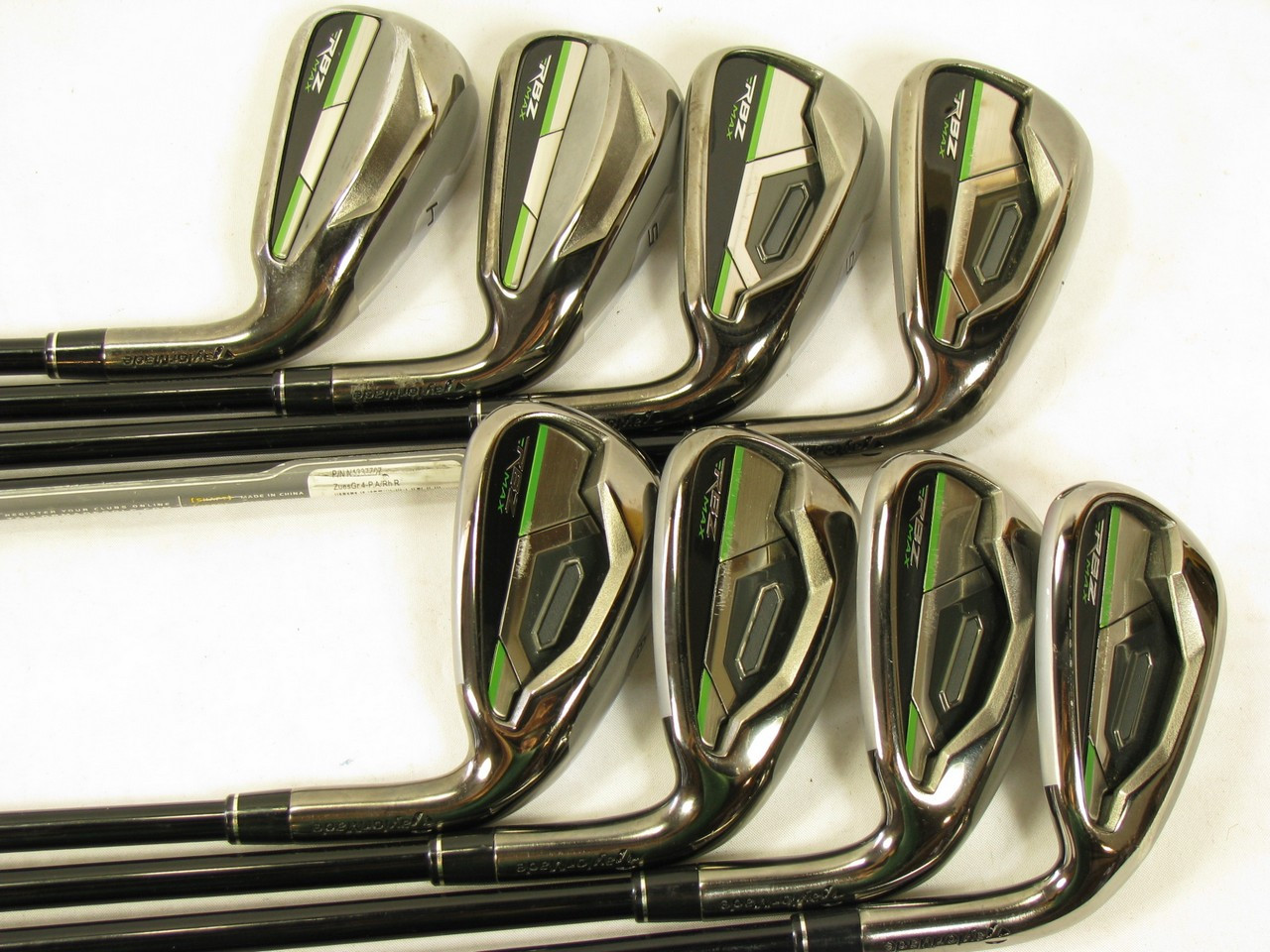 TaylorMade Rocketballz RBZ Max Iron Set 4-PW + A Wedge w/ Graphite