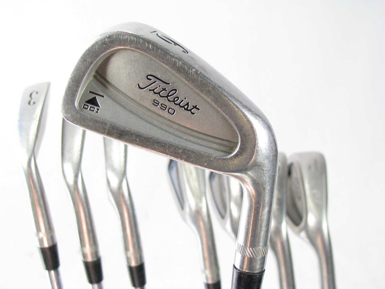 Titleist DCI 990 iron set 3-PW w/ Steel Regular Flex R300 (Out of