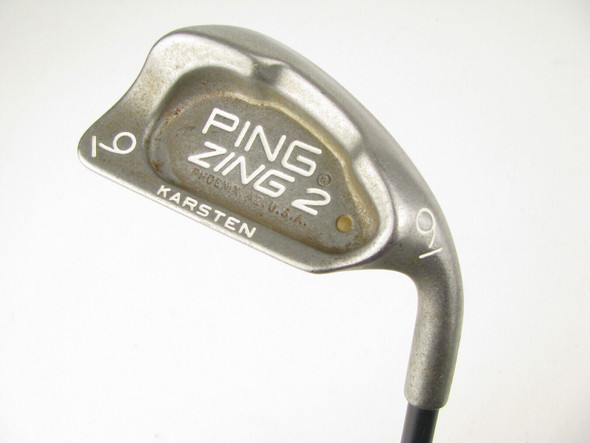 Ping Zing 2 GOLD DOT 7 iron with Graphite Karsten 101 Stiff 35.5