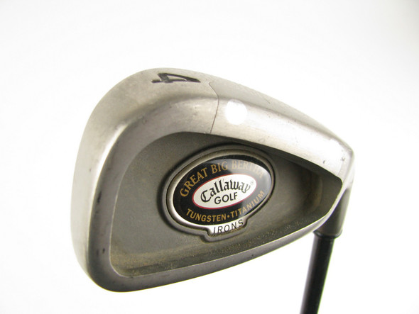 Callaway Great Big Bertha Tungsten Titanium 4 iron