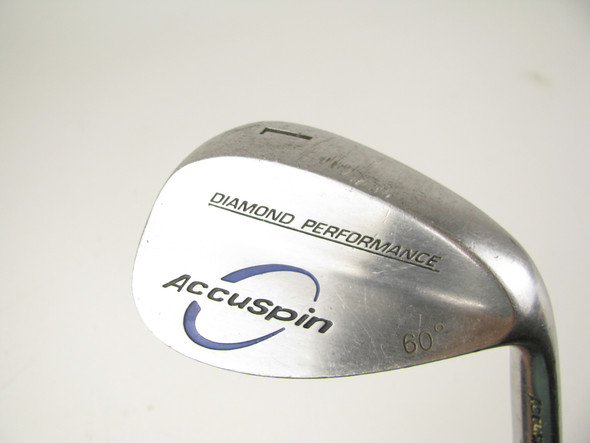 Accuspin Diamond Performance Lob Wedge 60 degree