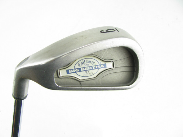 LEFT HAND Callaway Big Bertha X-12 6 Iron Steel Stiff #O814