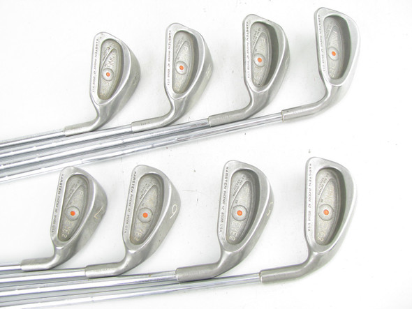 Ping Eye2 ORANGE DOT Iron Set 4-PW+SW Steel Stiff -1/2"