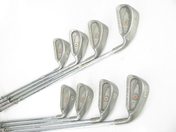 Ping Eye2 ORANGE DOT Iron Set 3-PW Steel with ZZ Lite Stiff -3/4"